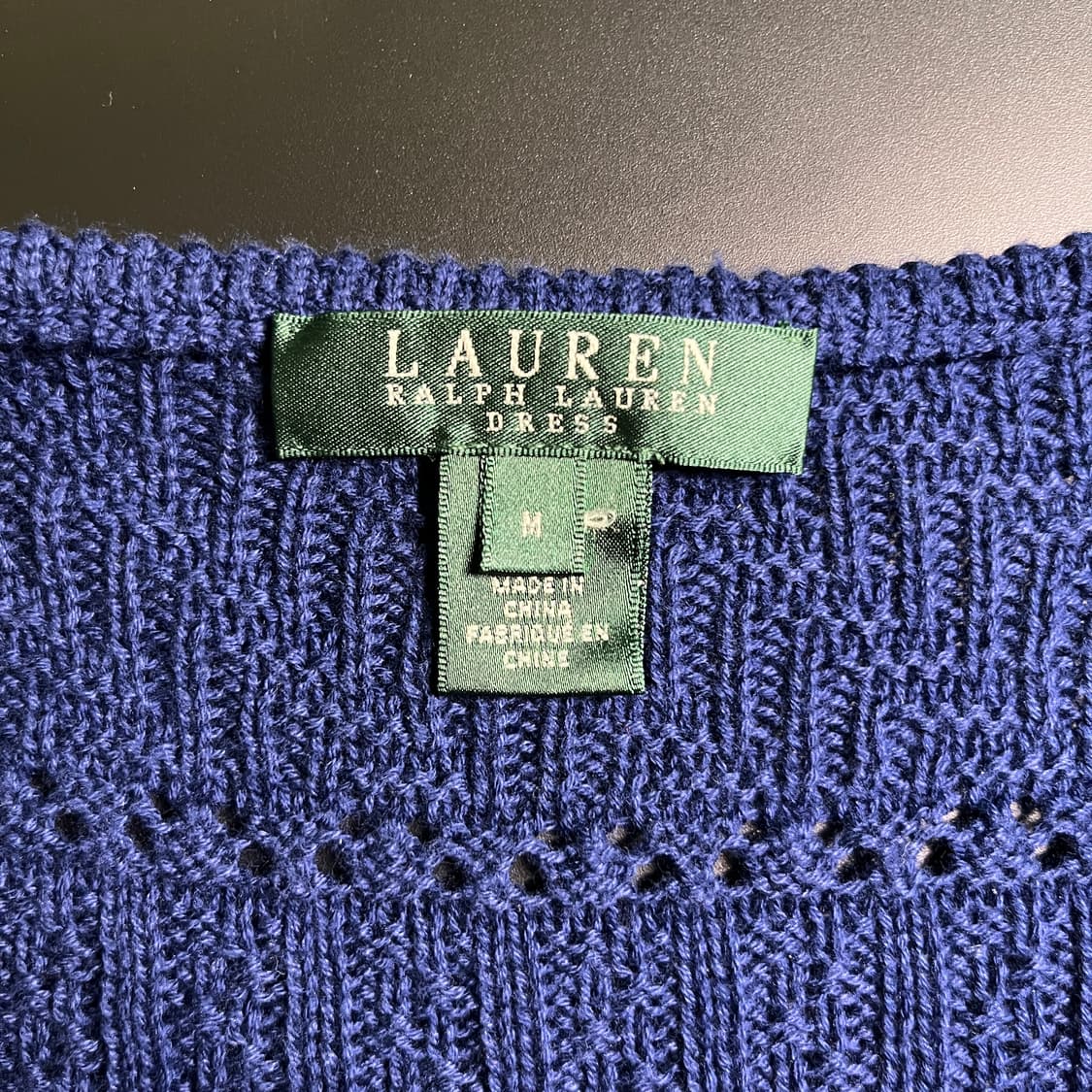 폴로랄프로렌 로렌 니트 반팔 원피스 상품이미지5