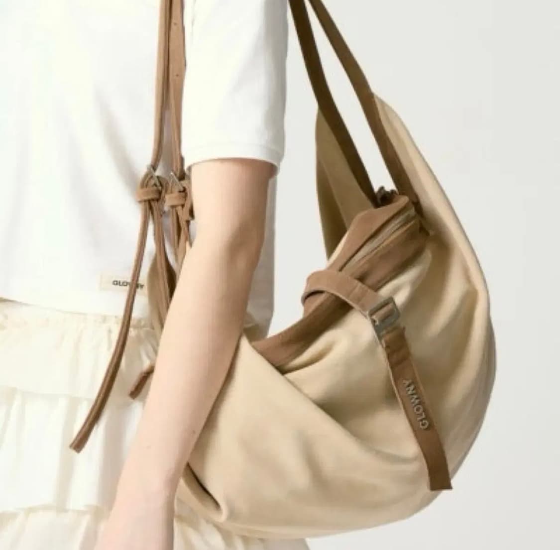 글로니 스웨이드 백  SUEDE HOBO BAG 상품이미지5