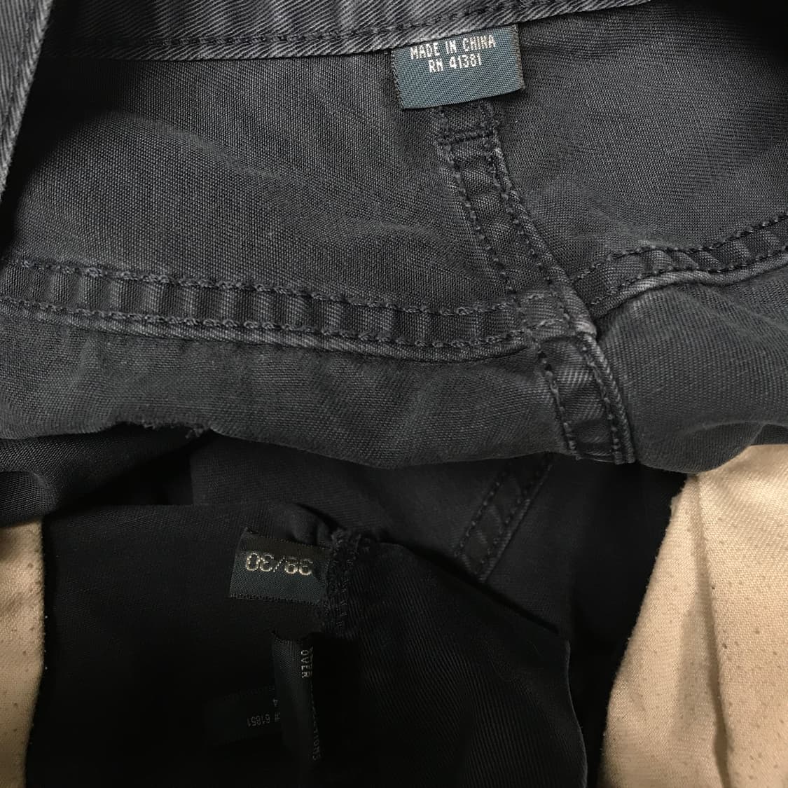 폴로 랄프로렌 코튼 팬츠 네이비 38/30 상품이미지7