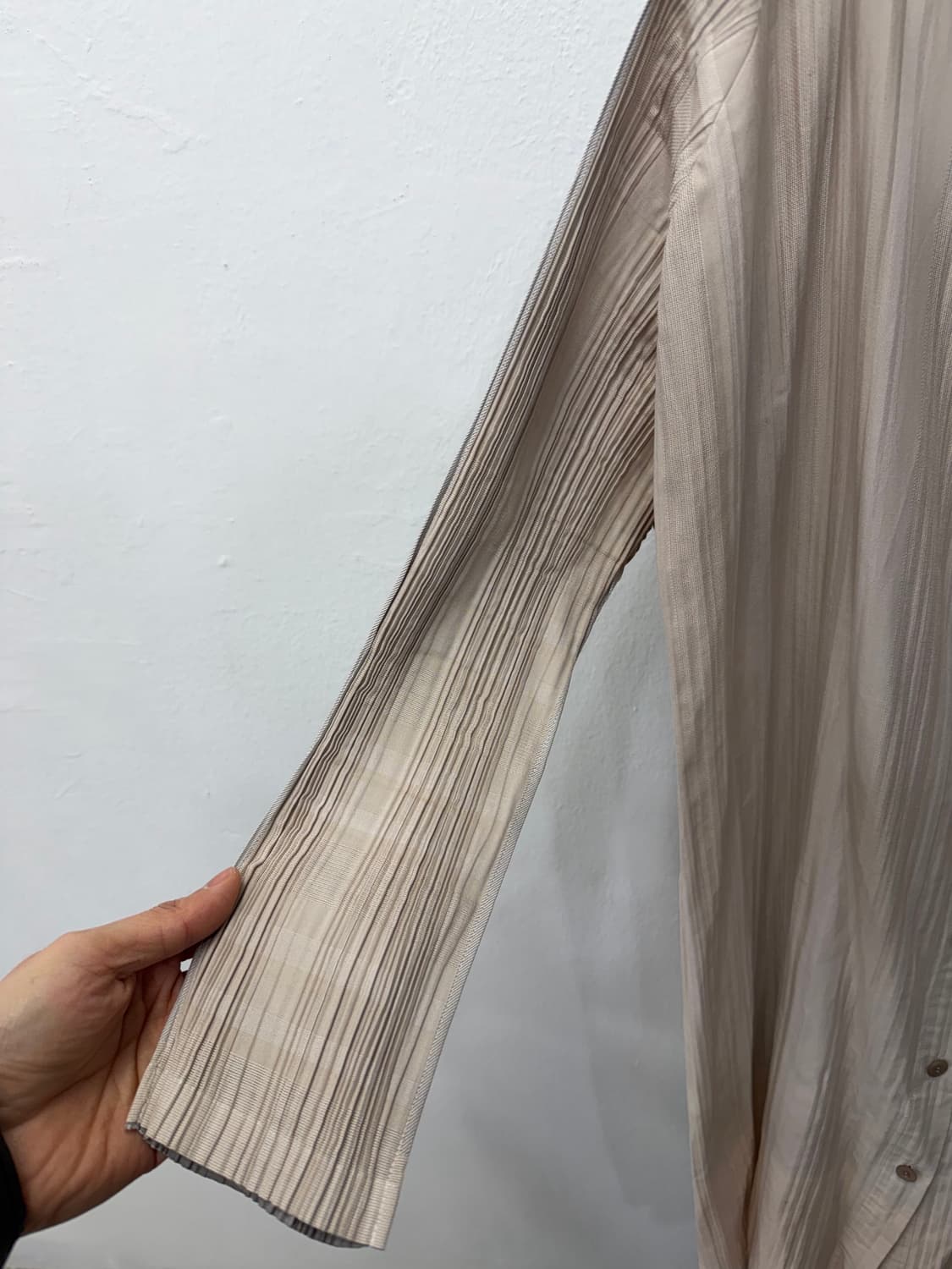 정품) 이세이미야케 플리츠플리즈 여성 셔츠 원피스 2 상품이미지3