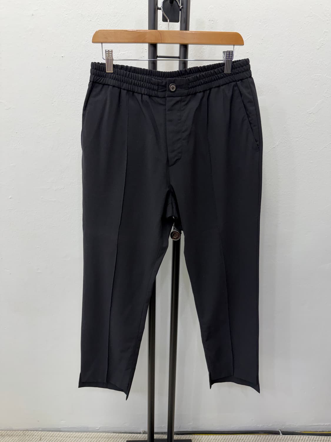 정품) 솔리드옴므 밴딩 슬랙스 팬츠 48 상품이미지1