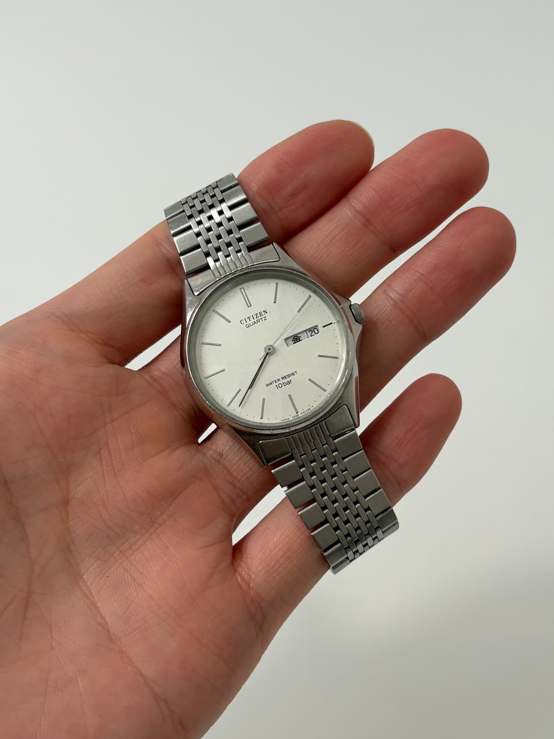 90s bar index silver quartz 상품이미지2