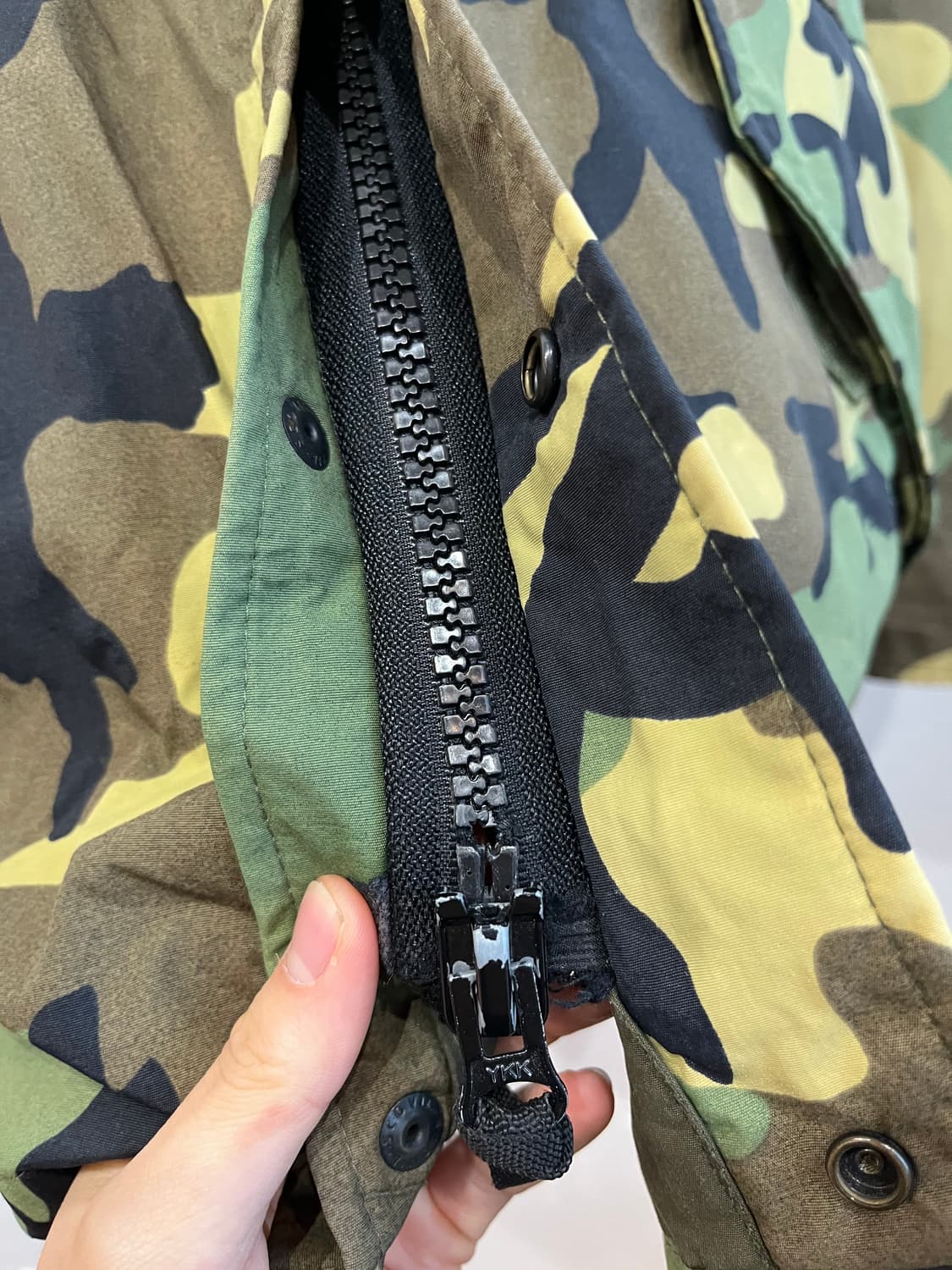 미군 ECWCS 우드랜드 카모 파카  상품이미지8