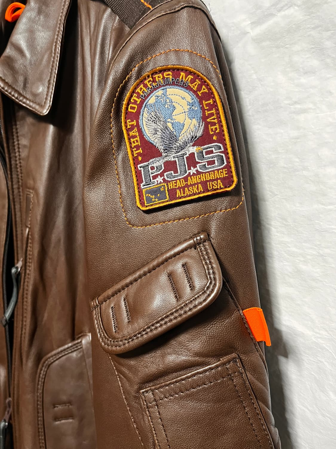 파라점퍼스   가죽 자켓 점퍼  M 상품이미지8