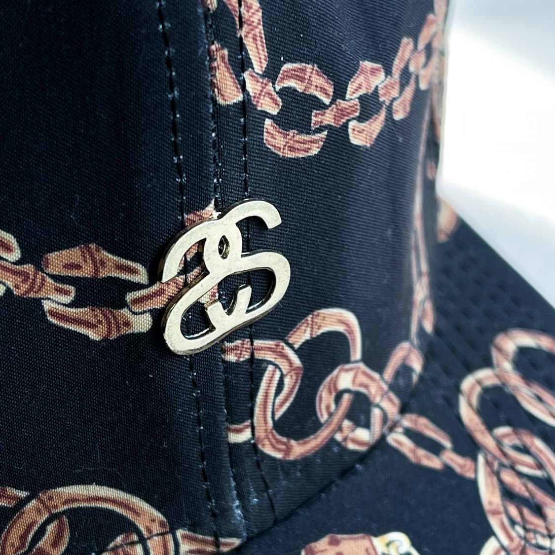 스투시 SS링크 체인 패턴 6패널 캡 상품이미지2