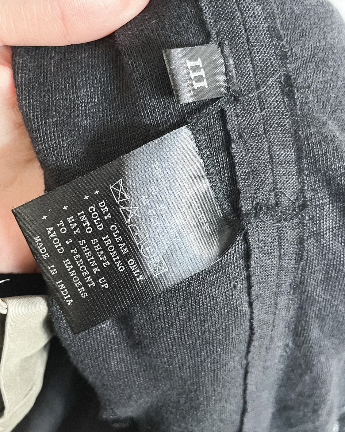 aleksandr manamis 드레이프 디스트로이드 가디건 상품이미지9