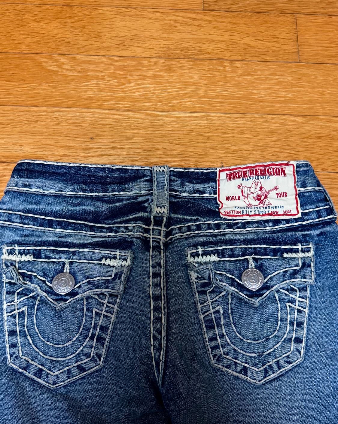 트루릴리젼 부츠컷 로우라이즈 데님팬츠 상품이미지4