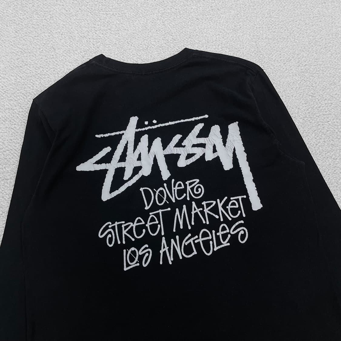 스투시 Stussy 도버스트리트마켓 롱슬리브 블랙 상품이미지3