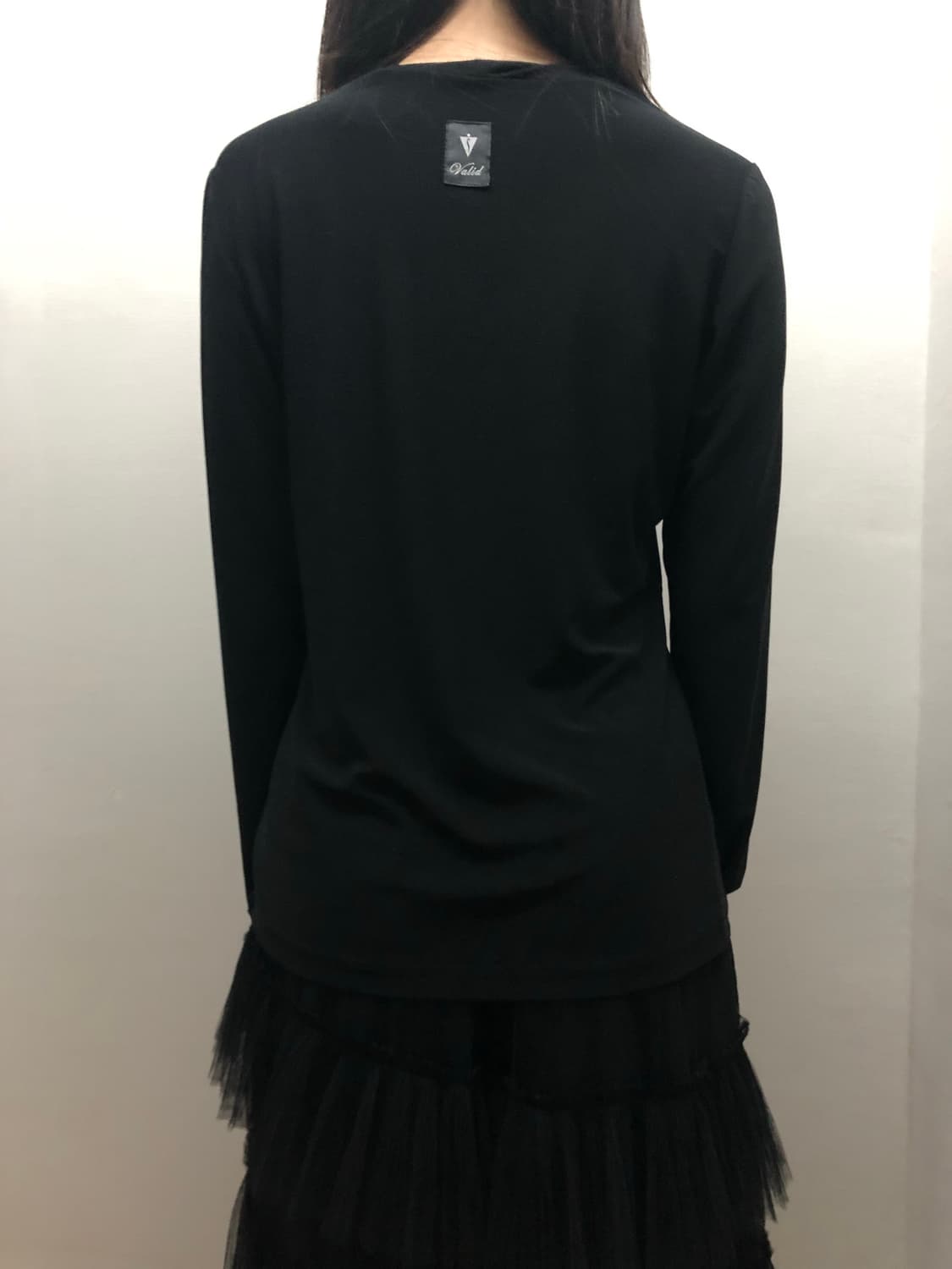 빈티지 블랙 오리엔탈 셔링 탑 상품이미지8