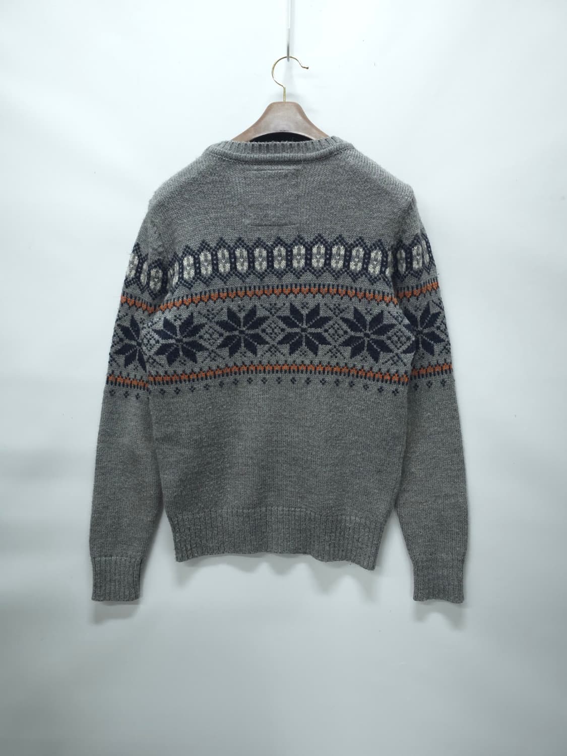 슈퍼드라이(SuperDry) 눈꽃패턴 니트 ( 남100) 상품이미지7