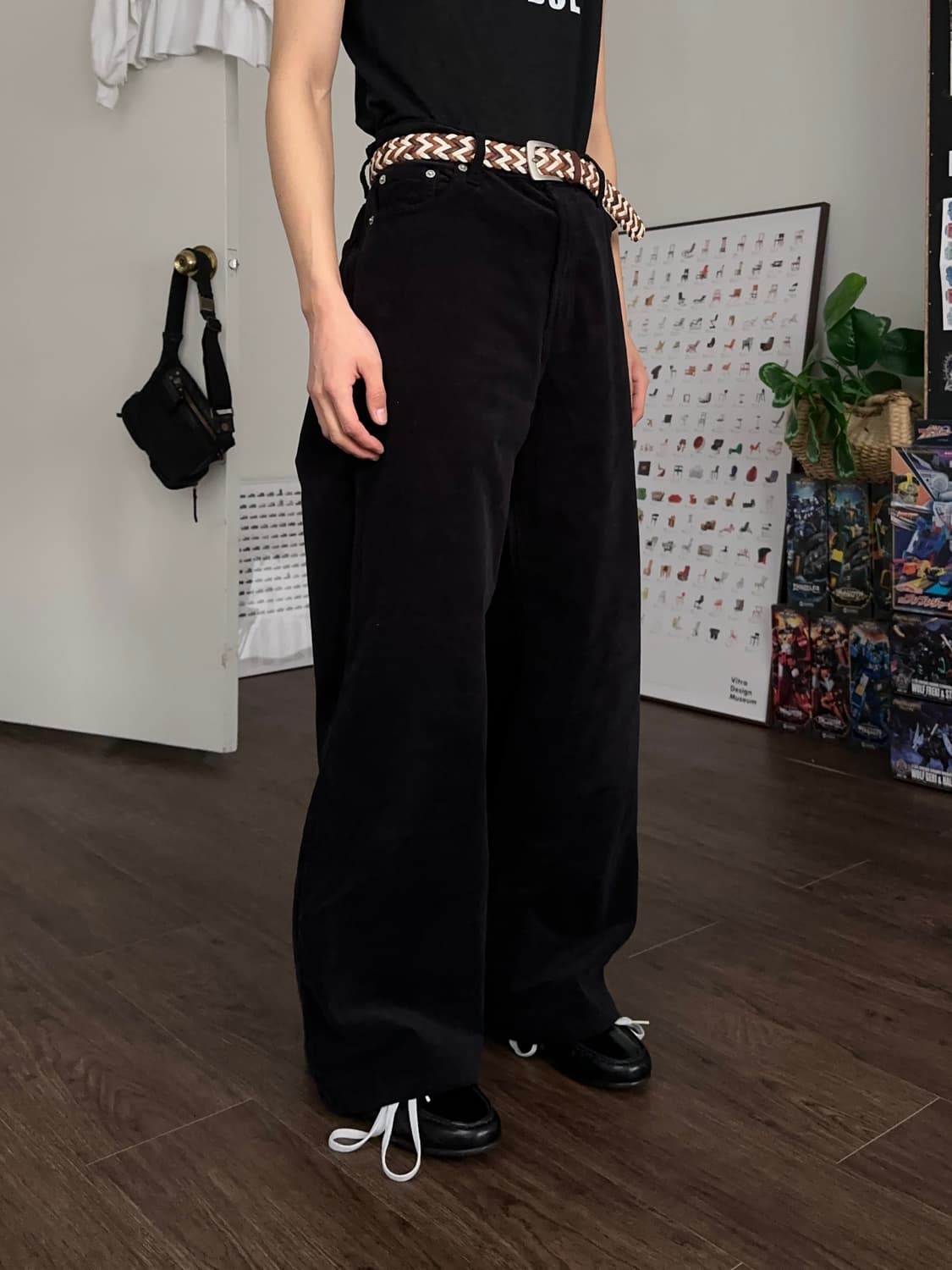 MNG 와이드 플레어 코듀로이 트라우저 상품이미지6