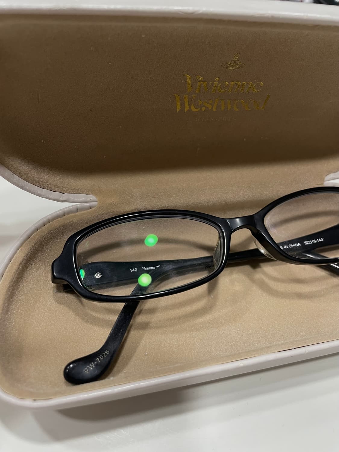 비비안웨스트우드 뿔테 안경 상품이미지2