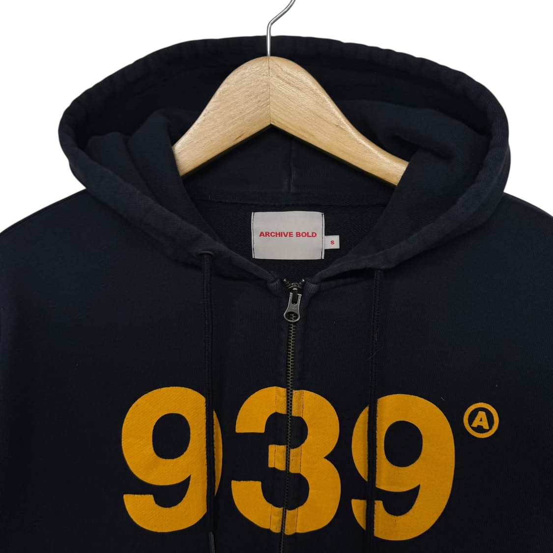 아카이브볼드 939 로고 후드집업 상품이미지2