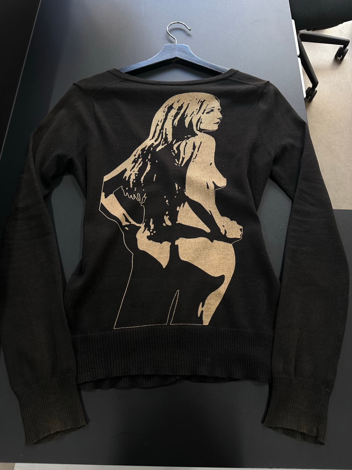 히스테릭글래머 Endless Party 히스걸 빅로고 버튼 가디건 상품이미지5