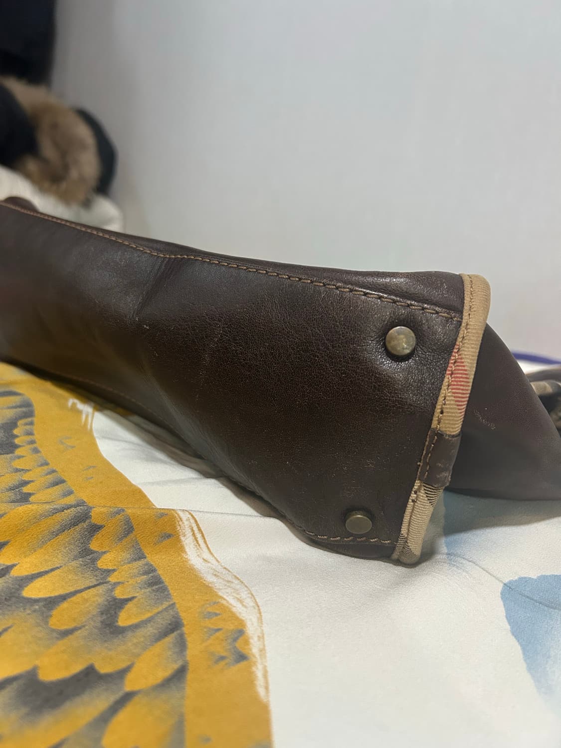 버버리 하우스 체크 토트백 상품이미지5