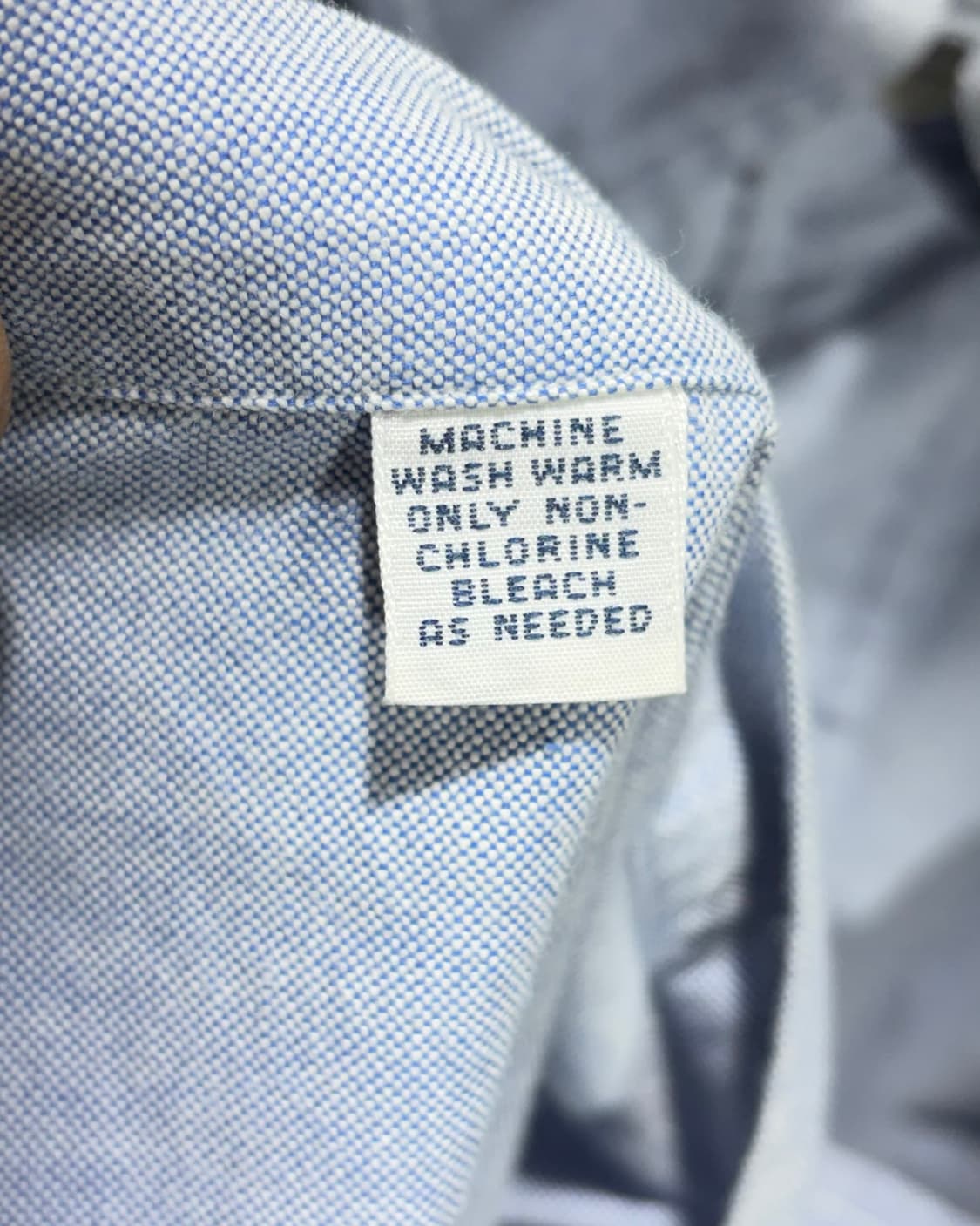 XL 폴로랄프로렌 BLAIRE 원포켓 스카이블루 코튼 셔츠 상품이미지6