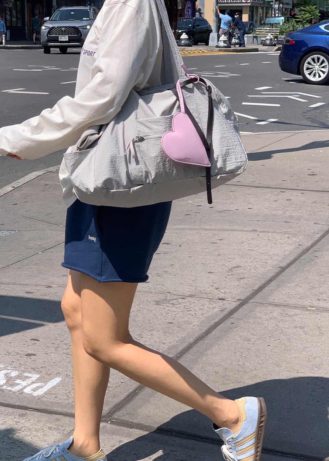 헤이그 a duffel bag silver 더플백 실버 상품이미지5