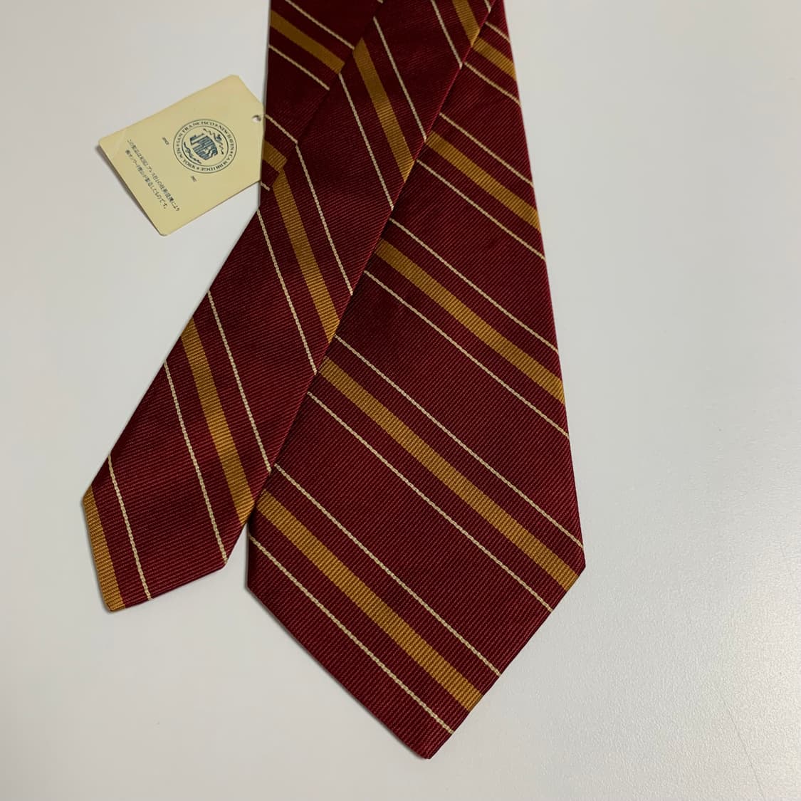 제이프레스 스트라이프 100실크 정장 클래식넥타이 택달린 미사용품 상품이미지4