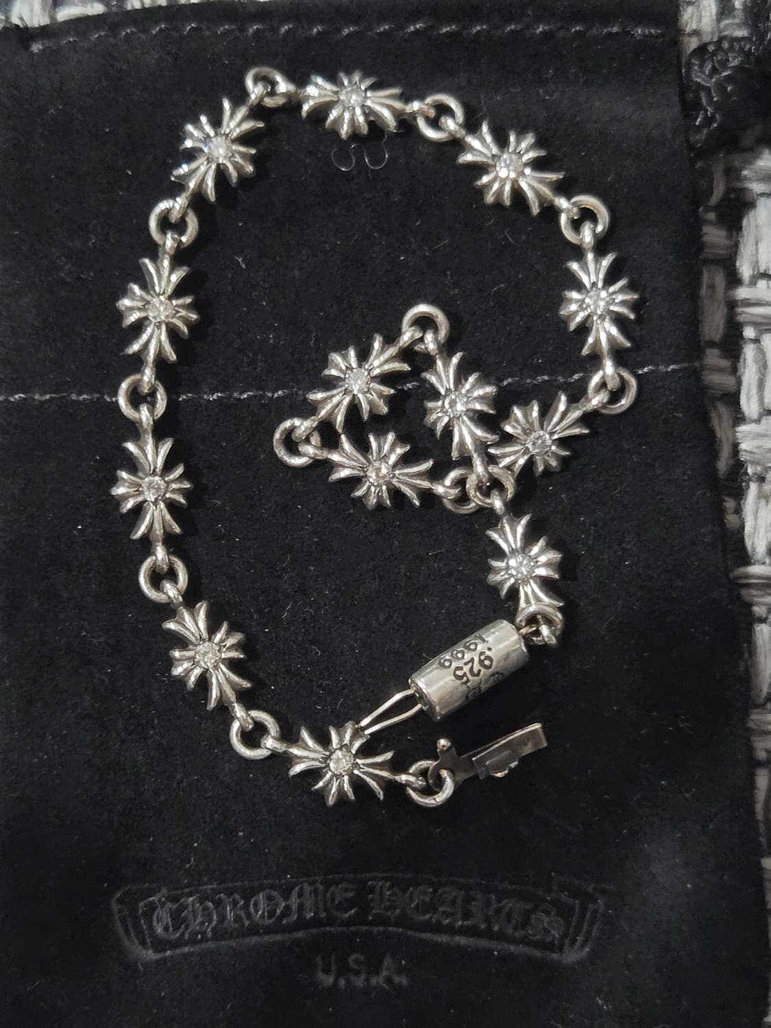 크롬하츠 오리지널 타이니 파베 팔찌  상품이미지2