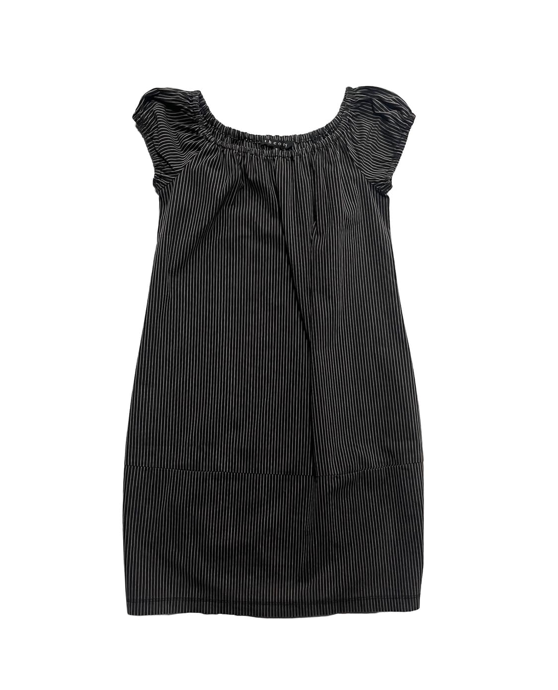 THEORY pinstripe shirred dress 상품이미지1
