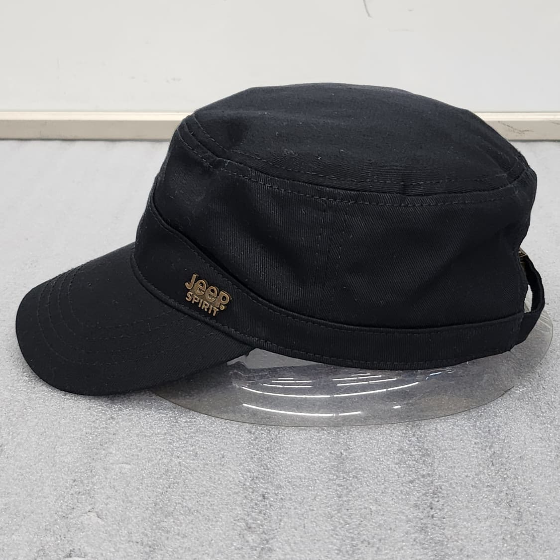 Jeep Spirit 정품 군모 올블랙 프리사이즈  상품이미지4