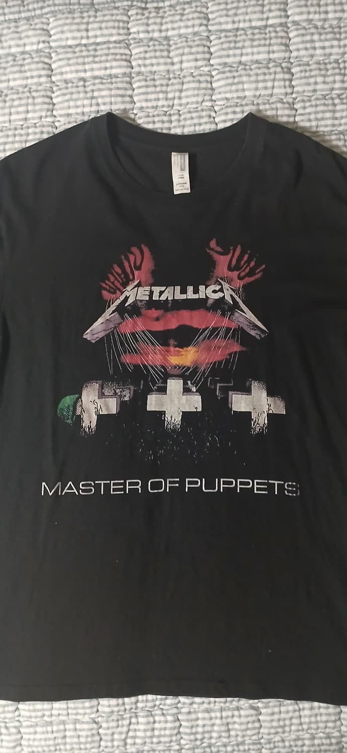 메탈리카 Master Of puppets 티셔츠 상품이미지2