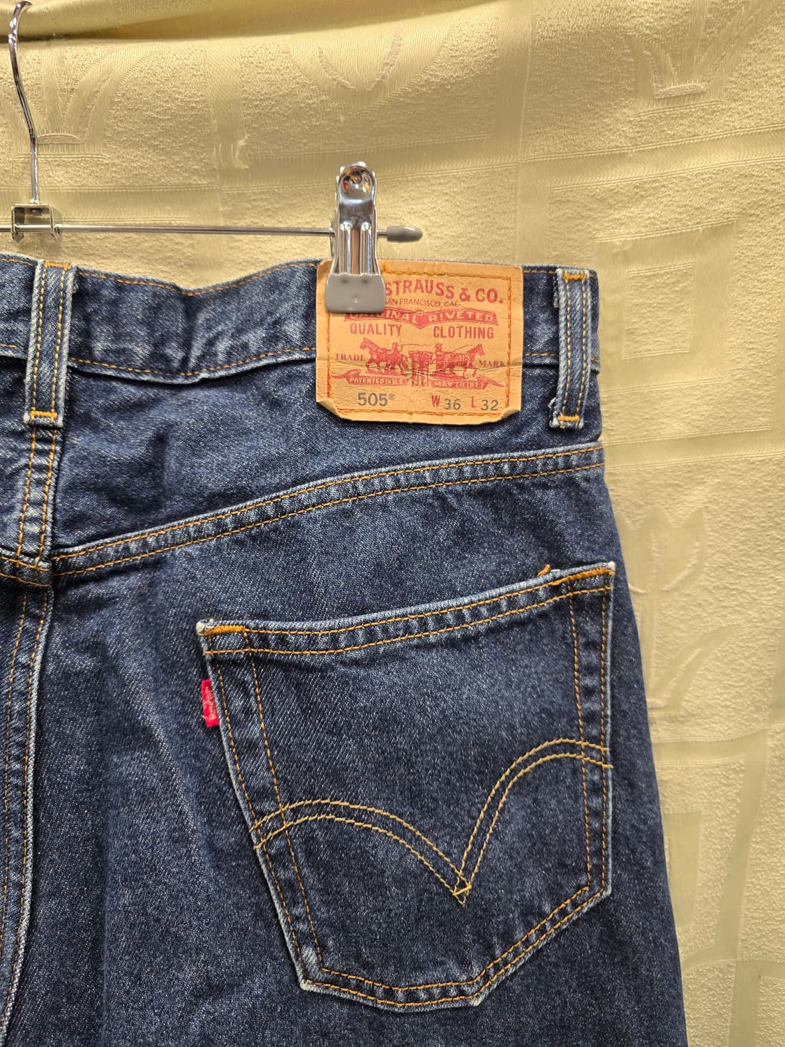 리바이스 505 레귤러핏 청바지 35~36 상품이미지6