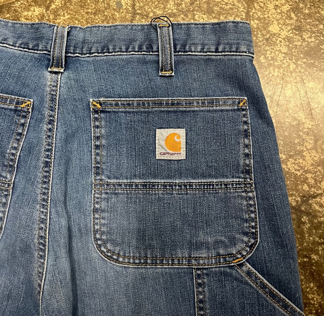 칼하트 더블니 데님 팬츠 상품이미지9