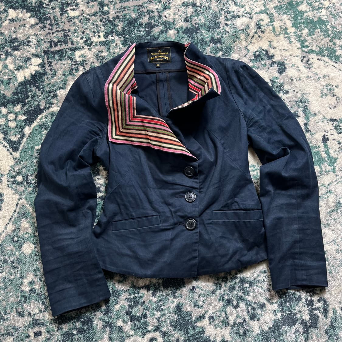 Vivienne Westwood 비비안 카라 디테일 자켓(40) 상품이미지1