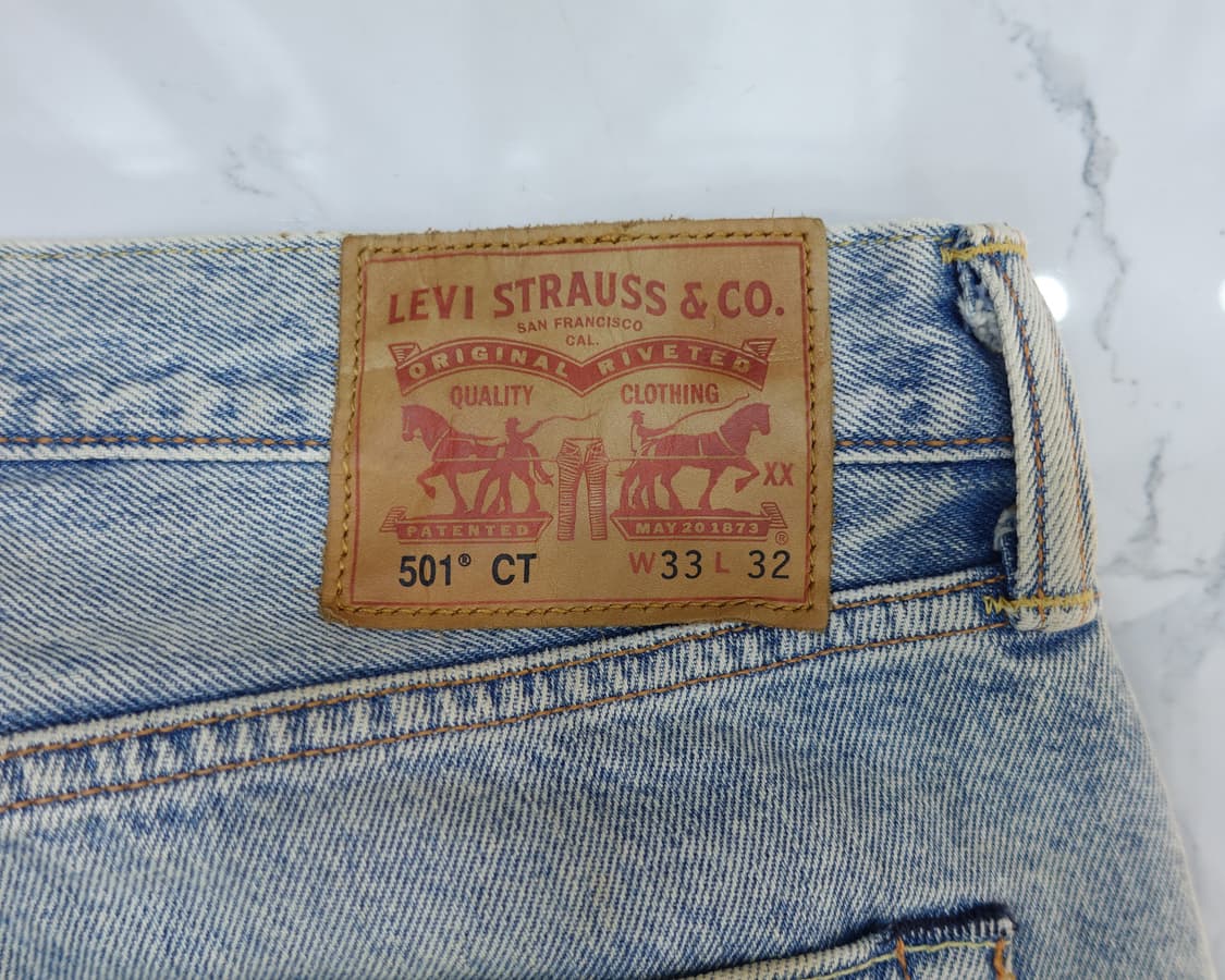 [33X32] 리바이스 501 CT 테이퍼드 데님 상품이미지8