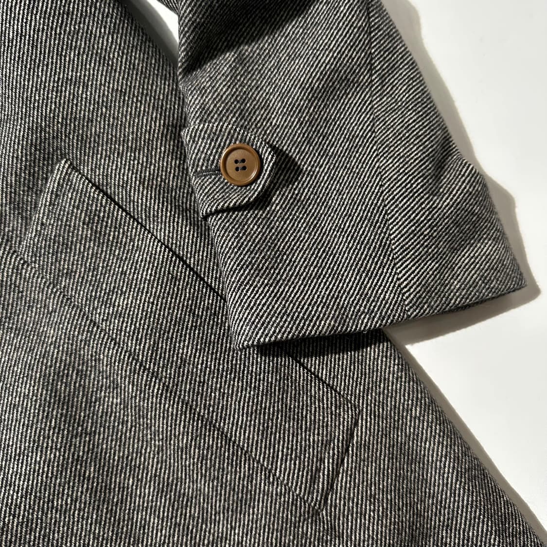 크리스챤 디올 울 캐시미어 싱글 발마칸 코트 상품이미지5