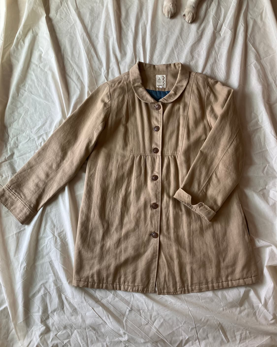 SM2 사만사모스2 베이지 면코트 상품이미지1