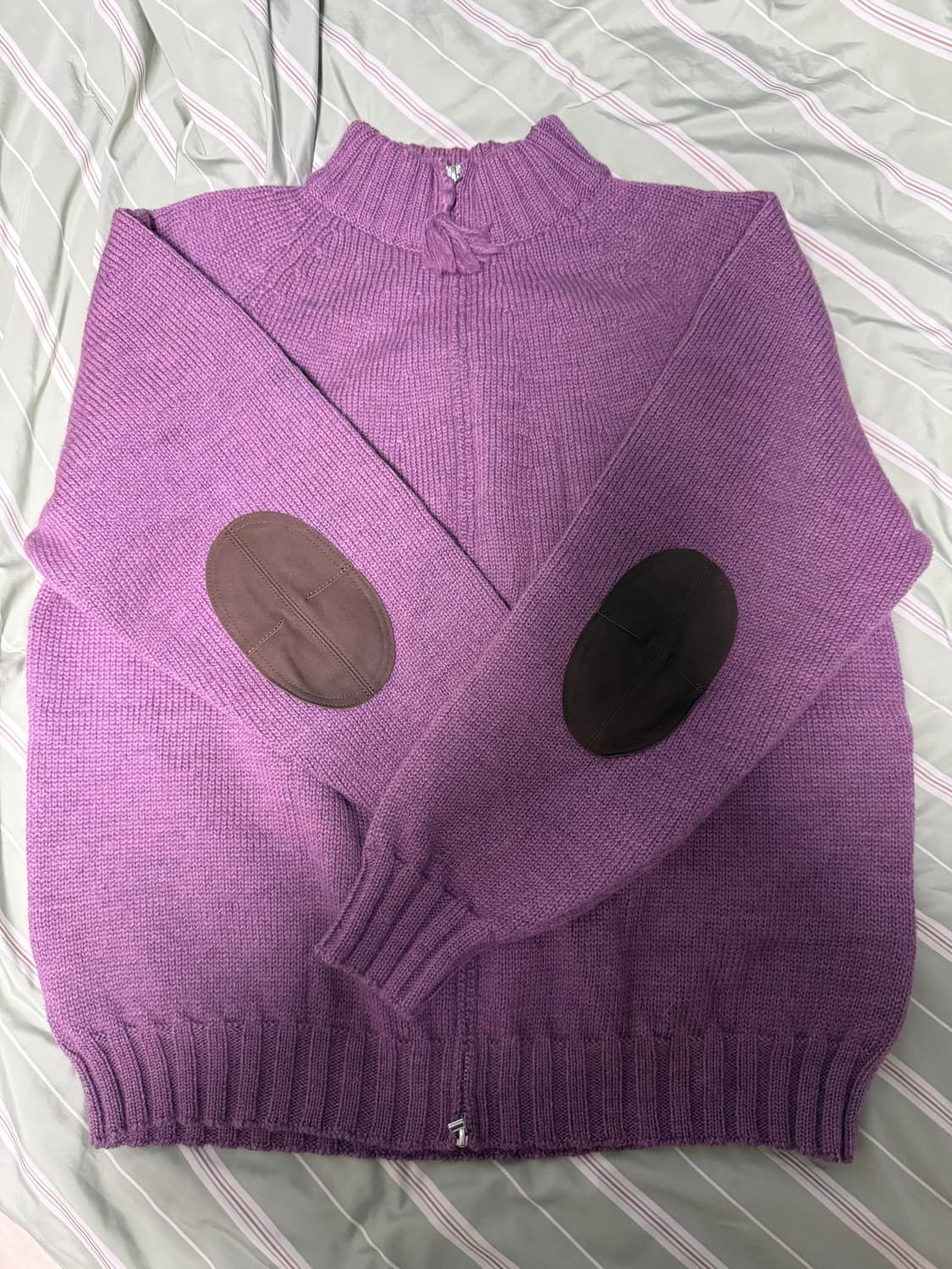 올드조 old joe 트위디 얀 집업 플럼 40  상품이미지1