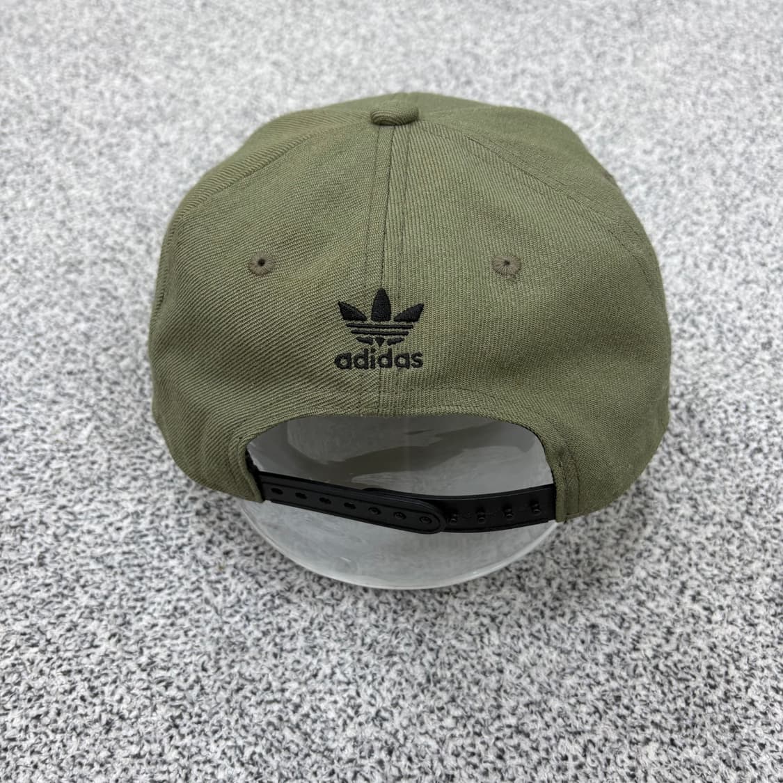 F 아디다스 불꽃 스냅백 모자 카키 0319J 상품이미지3