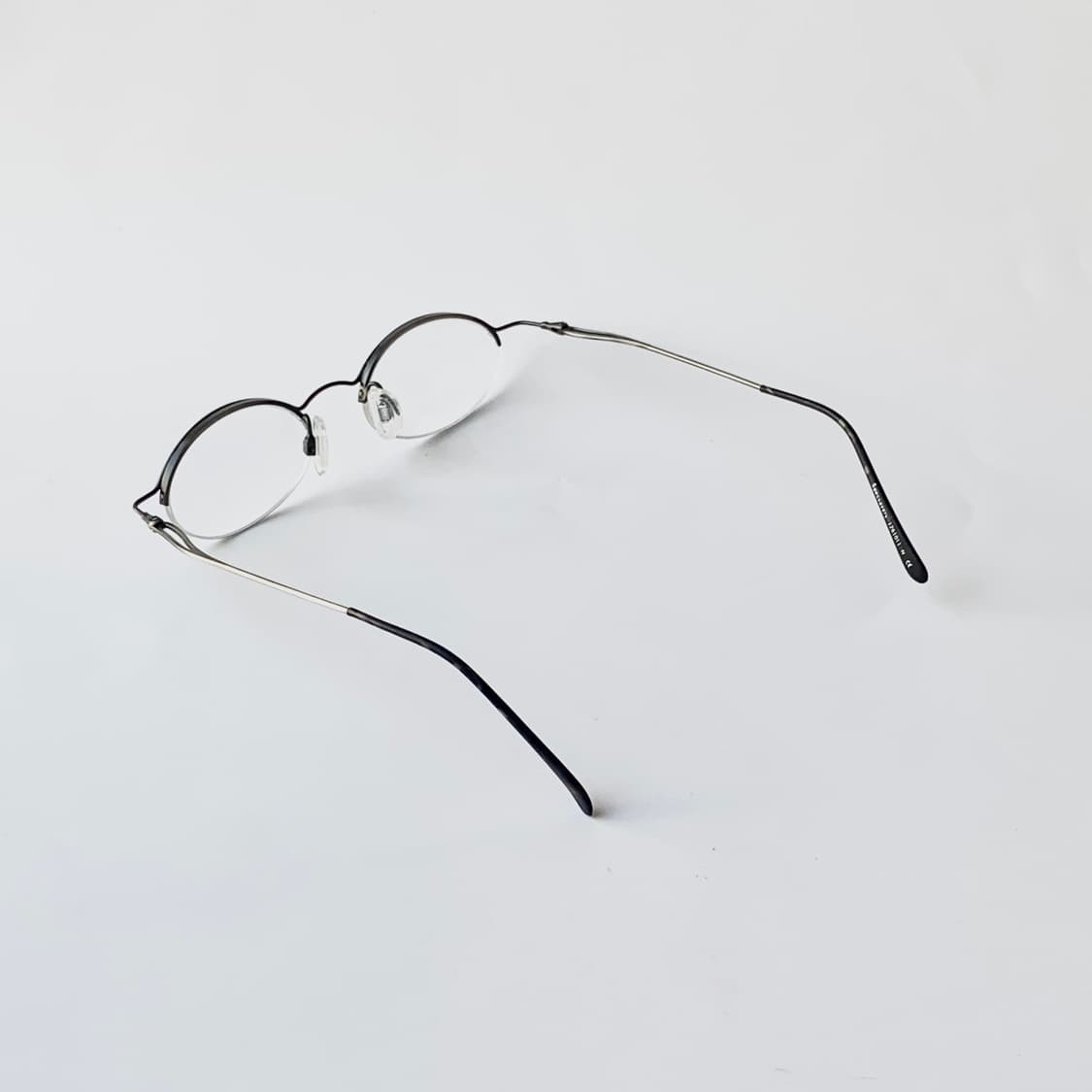 2464 데드스탁 픽키 오벌 반무테 빈티지안경 상품이미지5