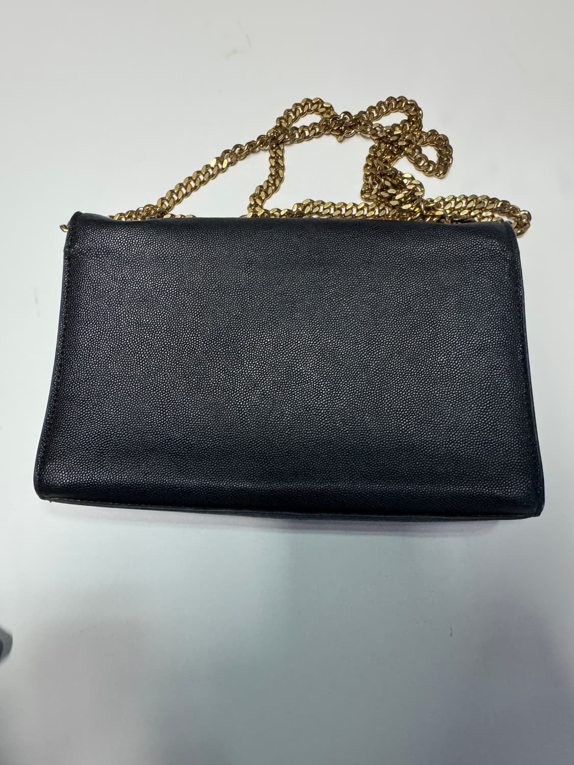 생로랑 YSL 금장 체인 숄더백 + 파우치 상품이미지4