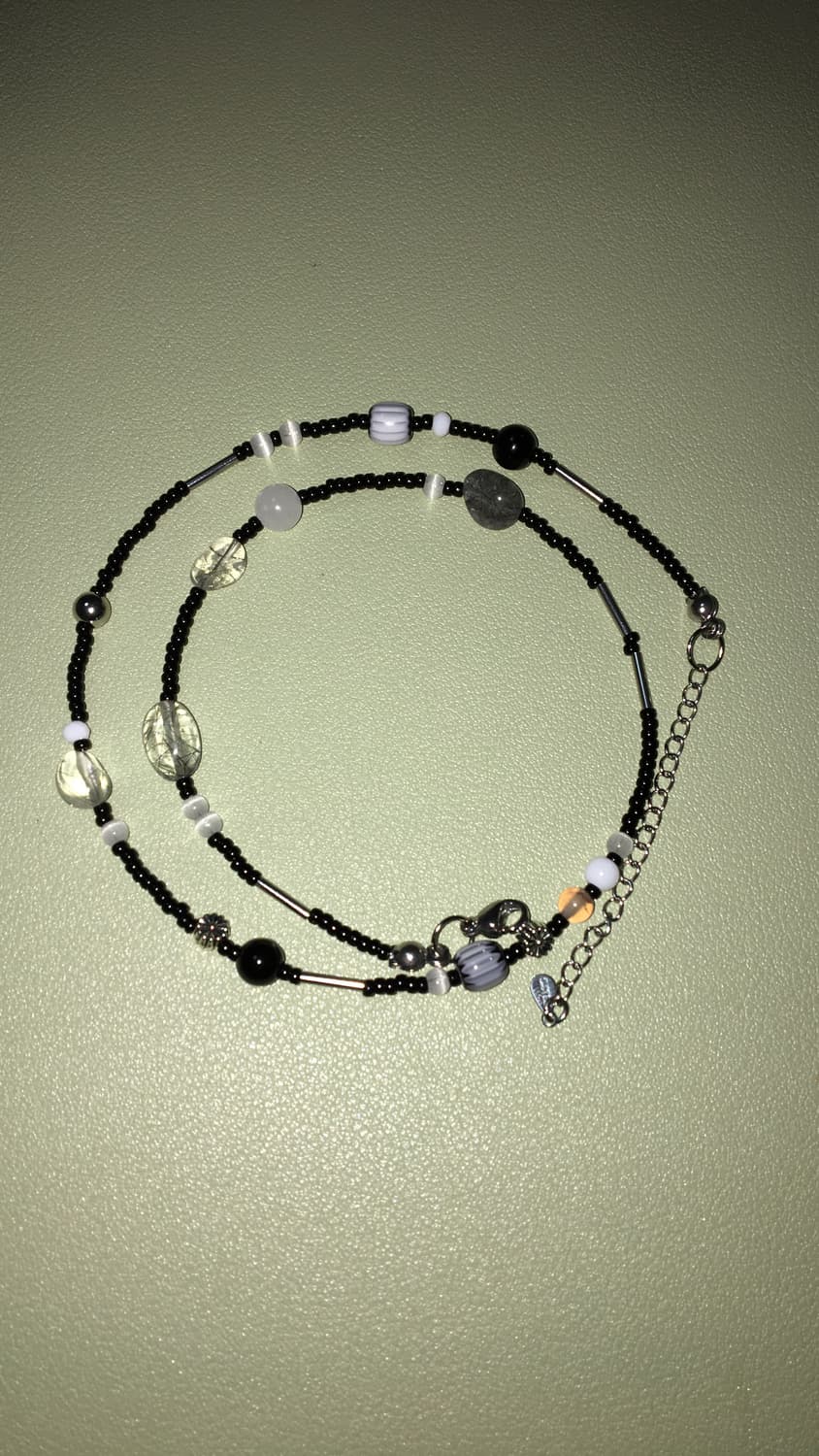 원석 비즈 팔찌 (강추🩶) 상품이미지2