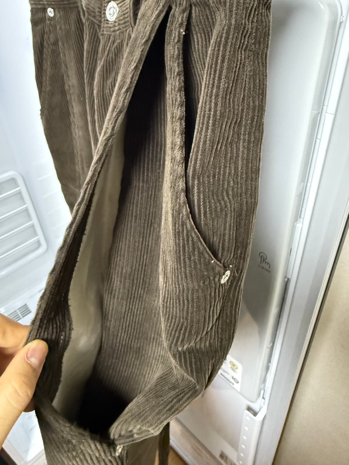 세터 와이드 코듀로이 팬츠 상품이미지3