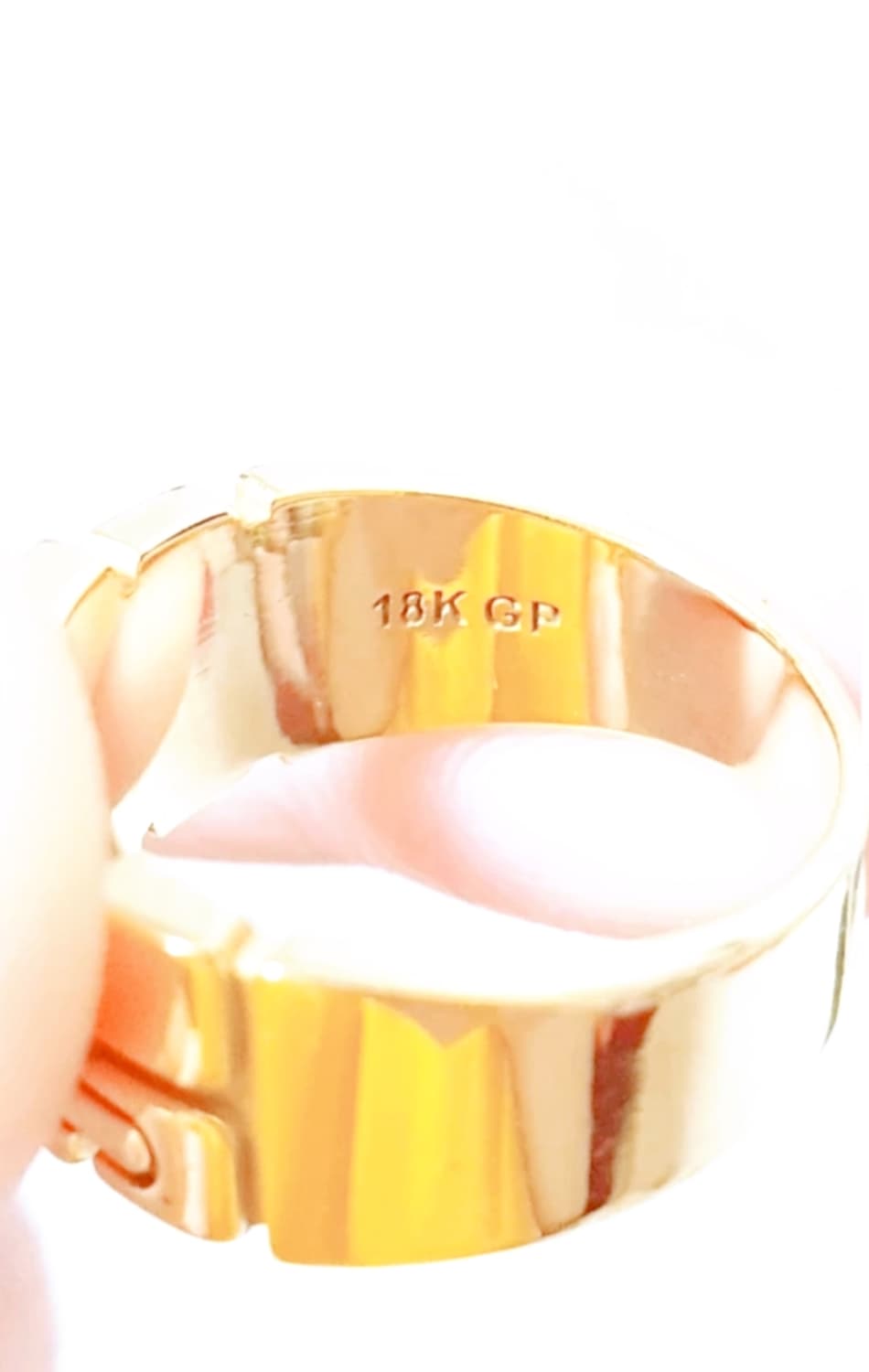 [😉도금반지 13호. 2개를 일괄. 판매해요❗] 18KGP. 반지급처❗ 상품이미지6