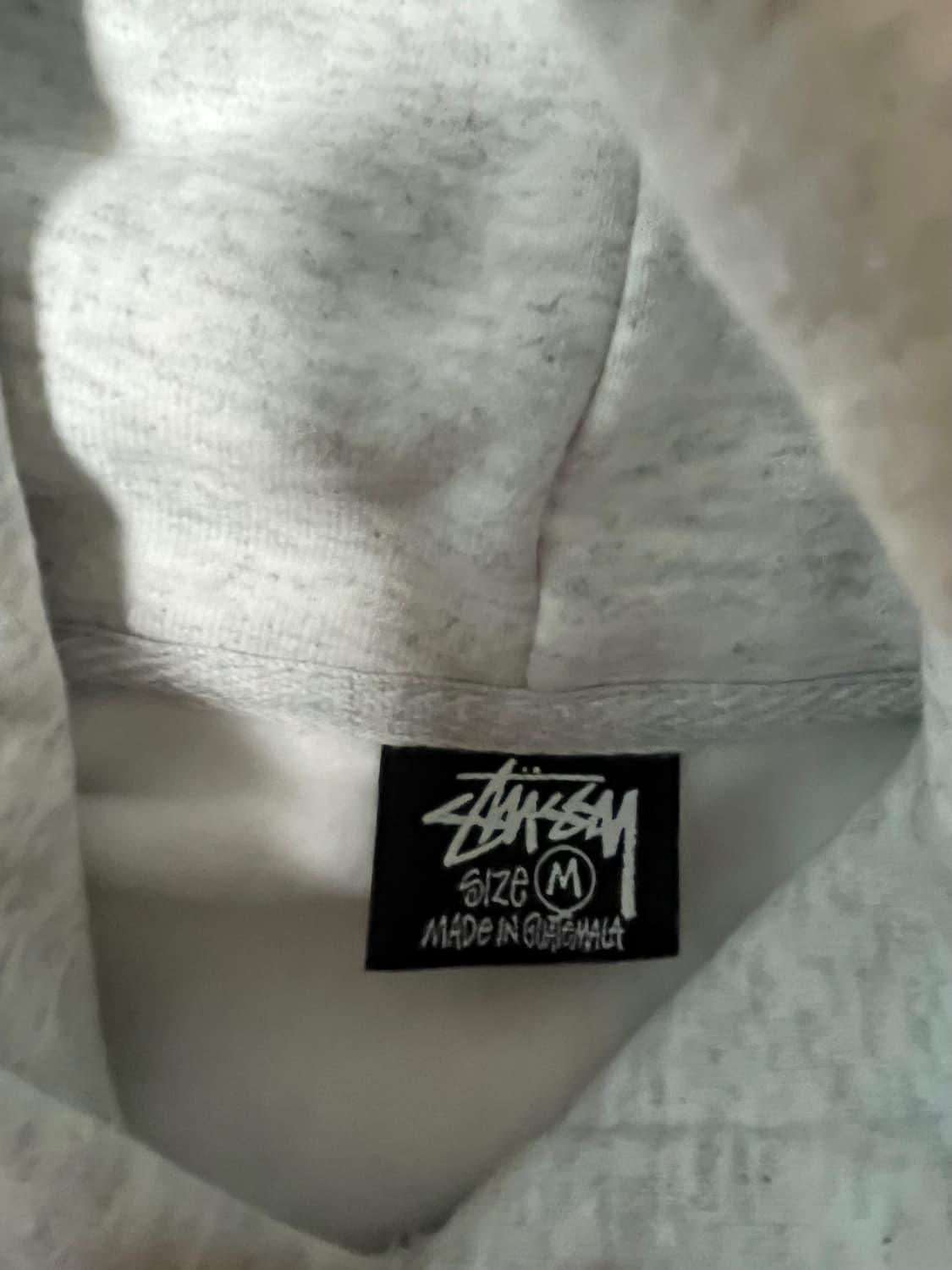 스투시 슬러거 후드 애쉬헤더 m 상품이미지3