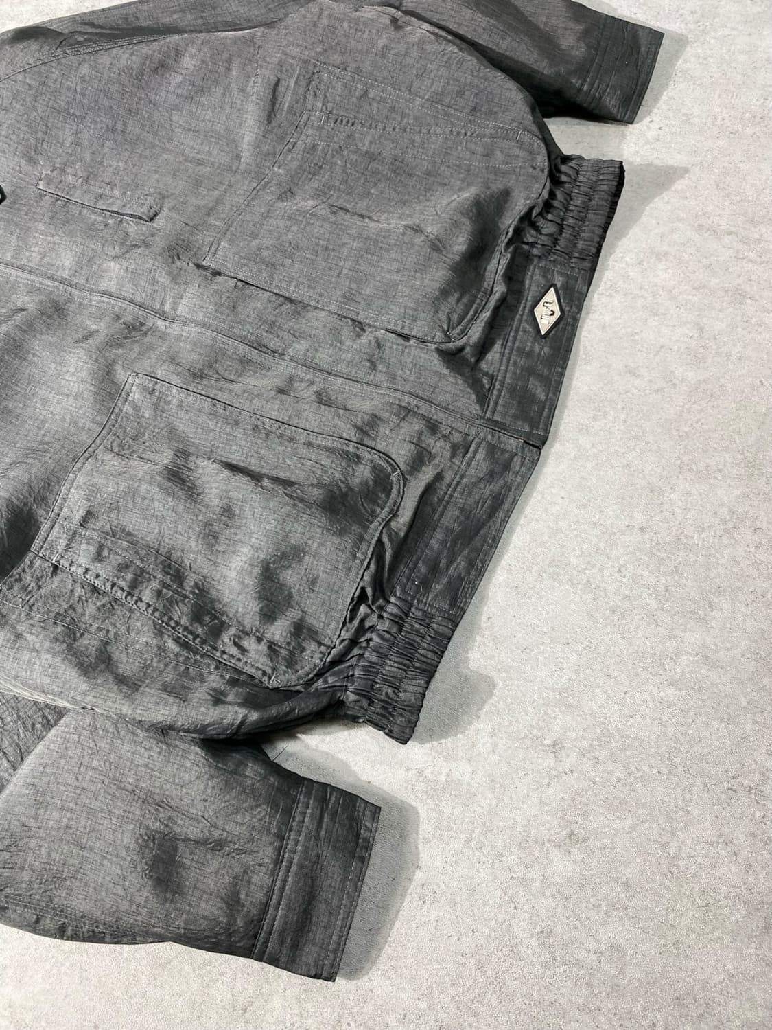 [L] MUGGER 퍼 라이닝 빈티지 봄버자켓 상품이미지3