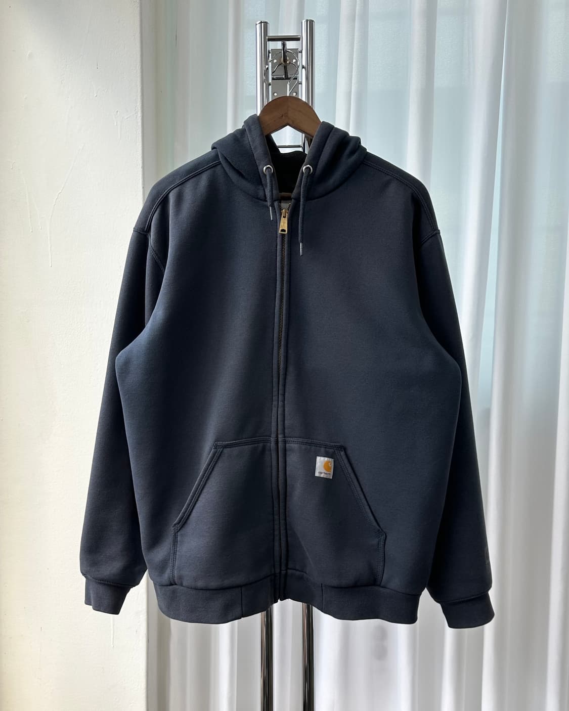 [L]칼하트 써멀 레인디펜더 뉴네이비 후드집업 상품이미지2