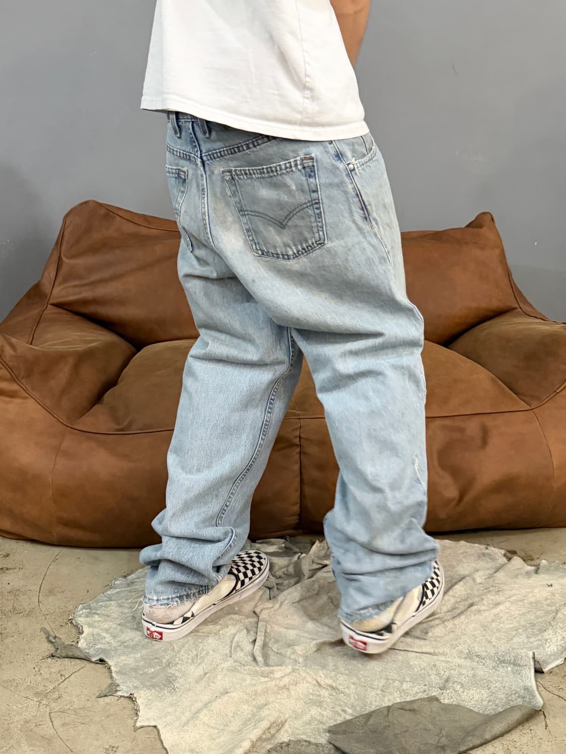 90‘s MADE IN USA 🇺🇸  리바이스 실버탭 루즈핏 상품이미지4