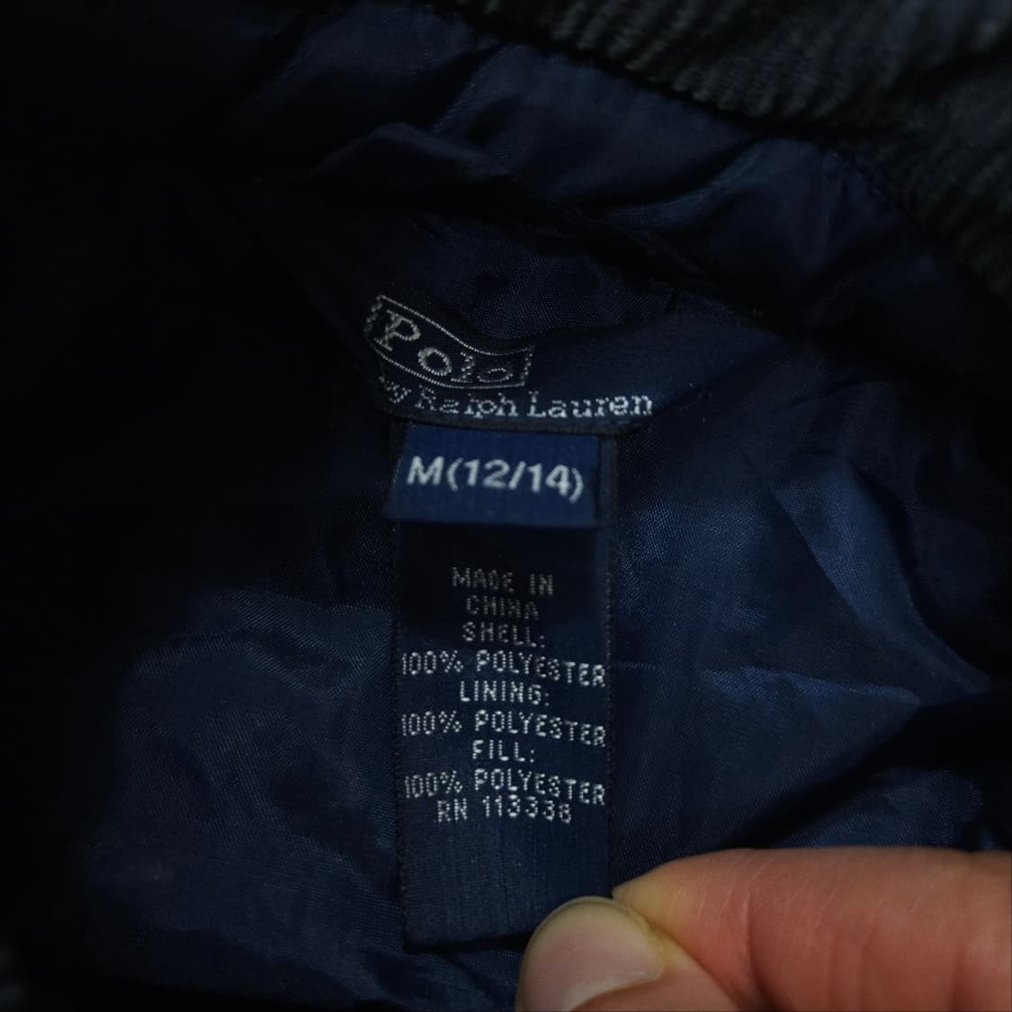 폴로 랄프 로렌 퀼팅 자켓 m12/14 상품이미지7