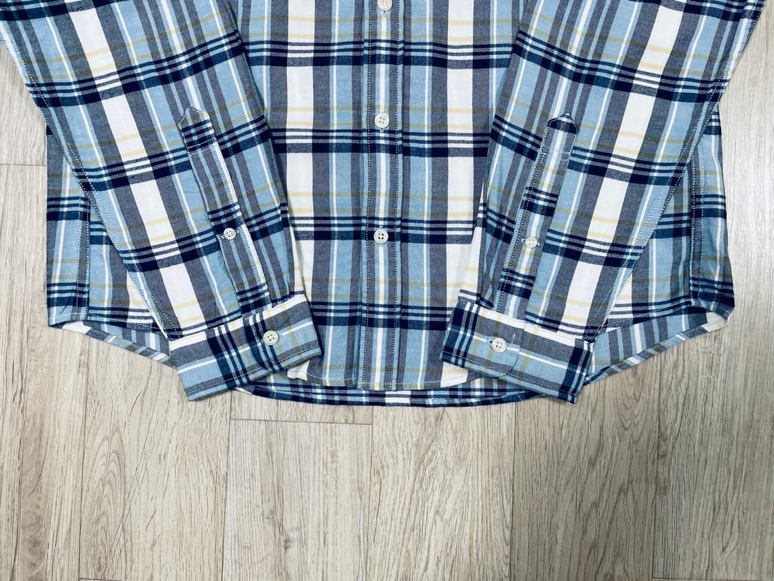 95~100) 70's 복각 랭글러 체크 플란넬셔츠(RRL&LVC&폴로) 상품이미지7