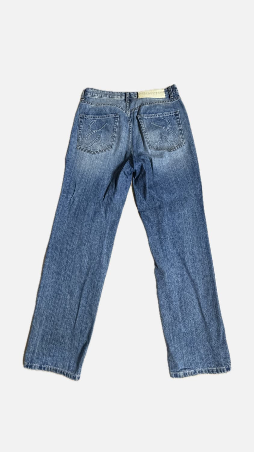 글로니 93 MID-RISE LOOSE FIT JEANS (BLUE) 상품이미지5