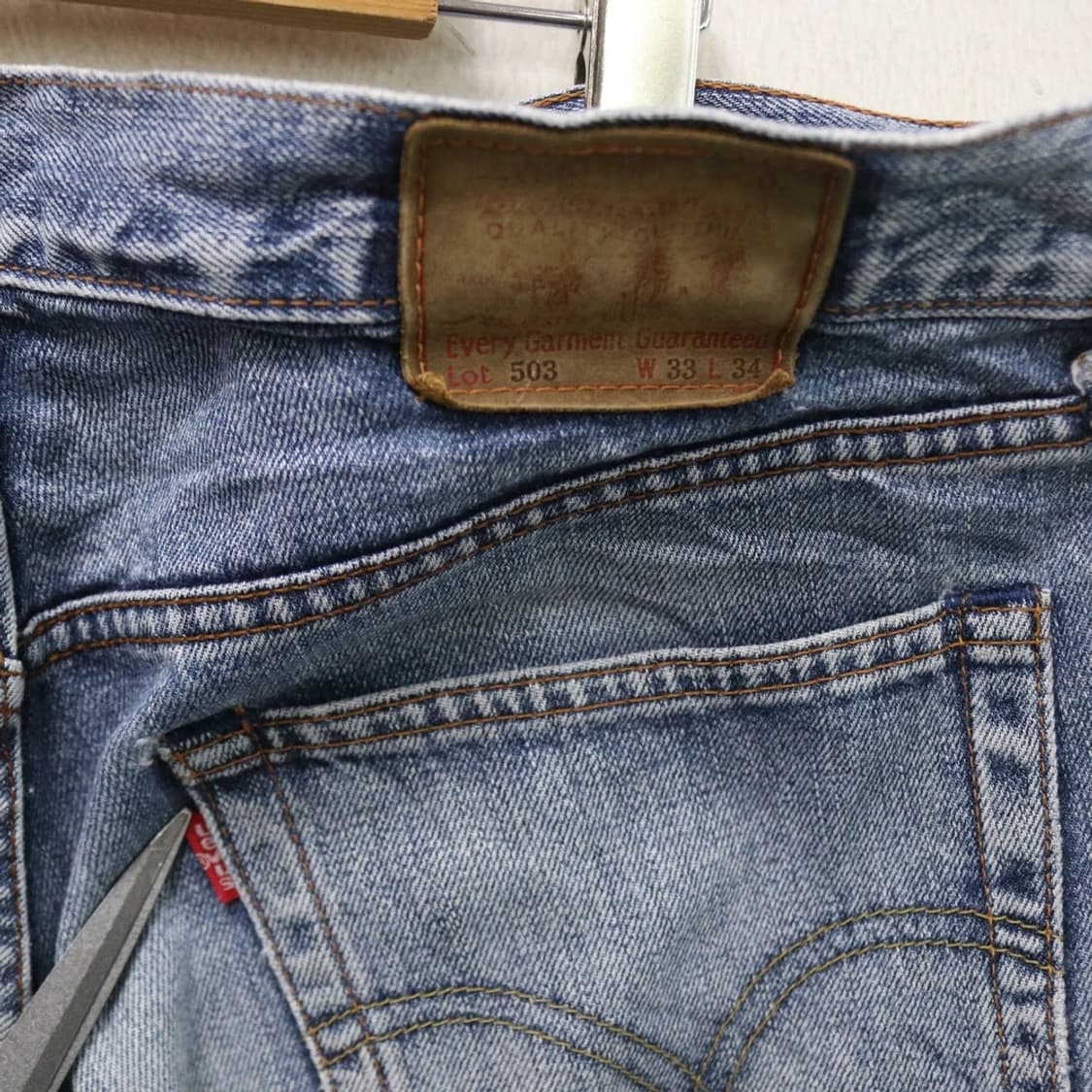 00'S 리바이스 503  데님 팬츠 61861 상품이미지8