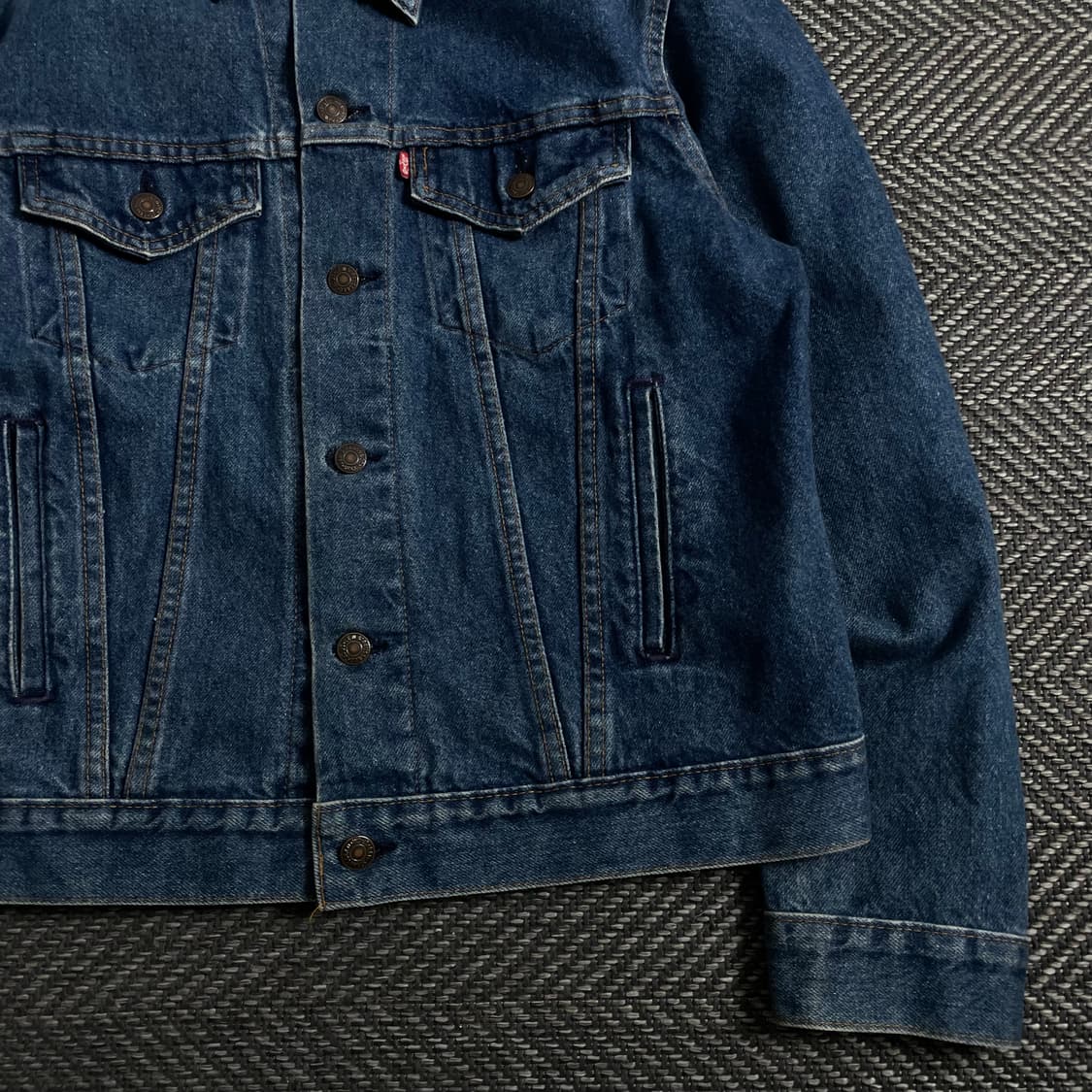 90s 리바이스 USA 오리지날 데님 트커러 자켓y 3851 상품이미지3