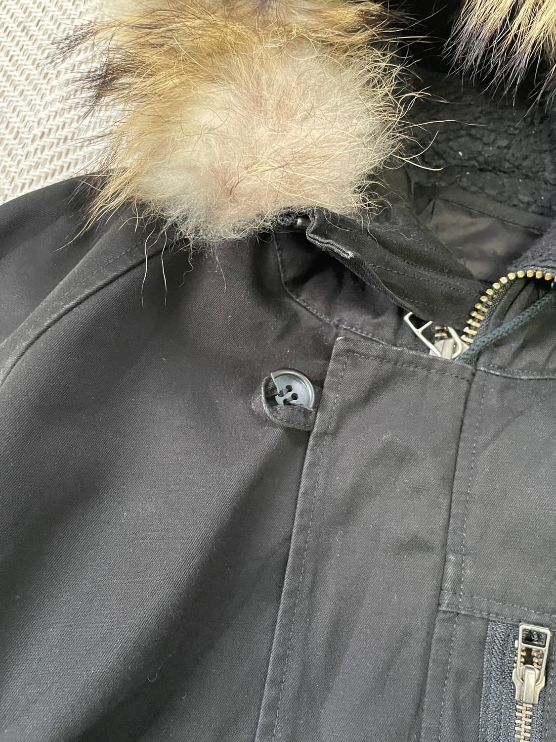 빔즈 퍼 트리밍 후드 다운 파카 J03597 상품이미지3