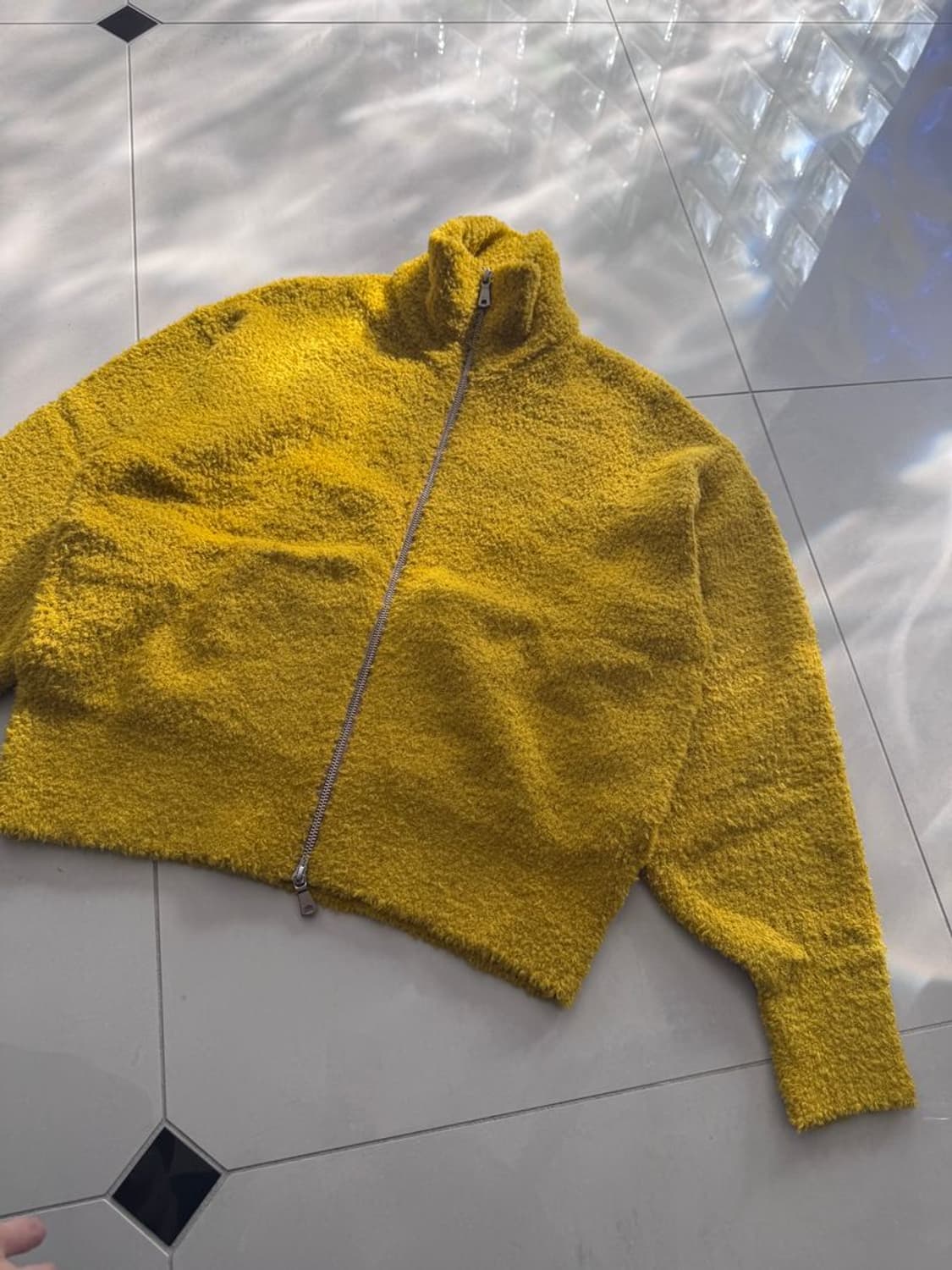 BOA DRIVERS KNIT BLOUSON 보아 드라이버 니트 블라우스 상품이미지2